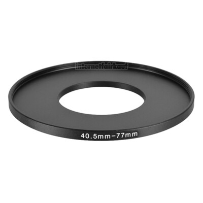 40.5-77mm Adapterring Filteradapter