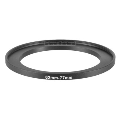 62-77mm Adapterring Filteradapter