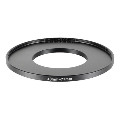 43-77mm Adapterring Filteradapter