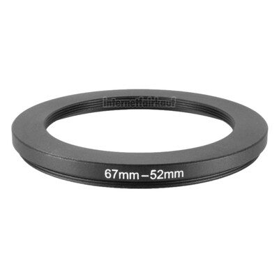 67-52mm Adapterring Filteradapter