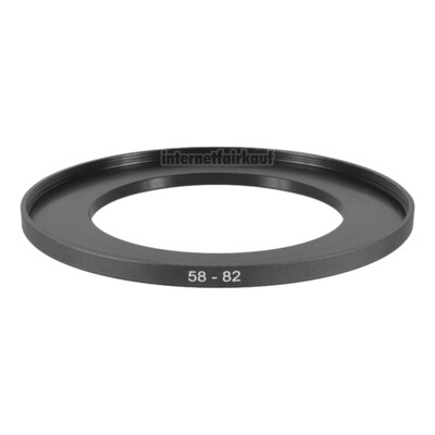 58-82mm Adapterring Filteradapter