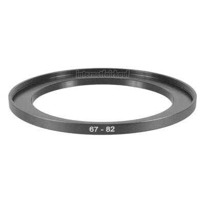 67-82mm Adapterring Filteradapter