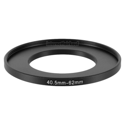 40.5-62mm Adapterring Filteradapter