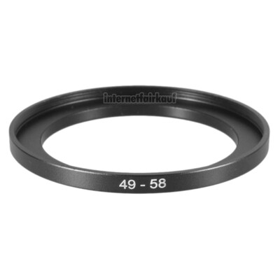 49-58mm Adapterring Filteradapter