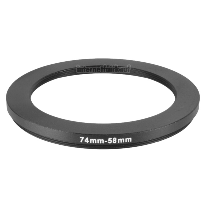 74-58mm Adapterring Filteradapter