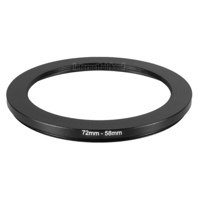 72-58mm Adapterring Filteradapter