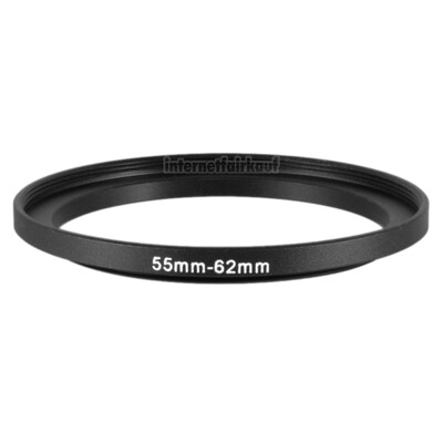 55-62mm Adapterring Filteradapter