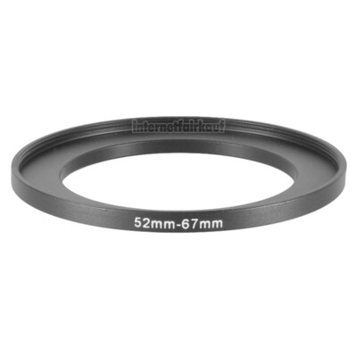 52-67mm Adapterring Filteradapter