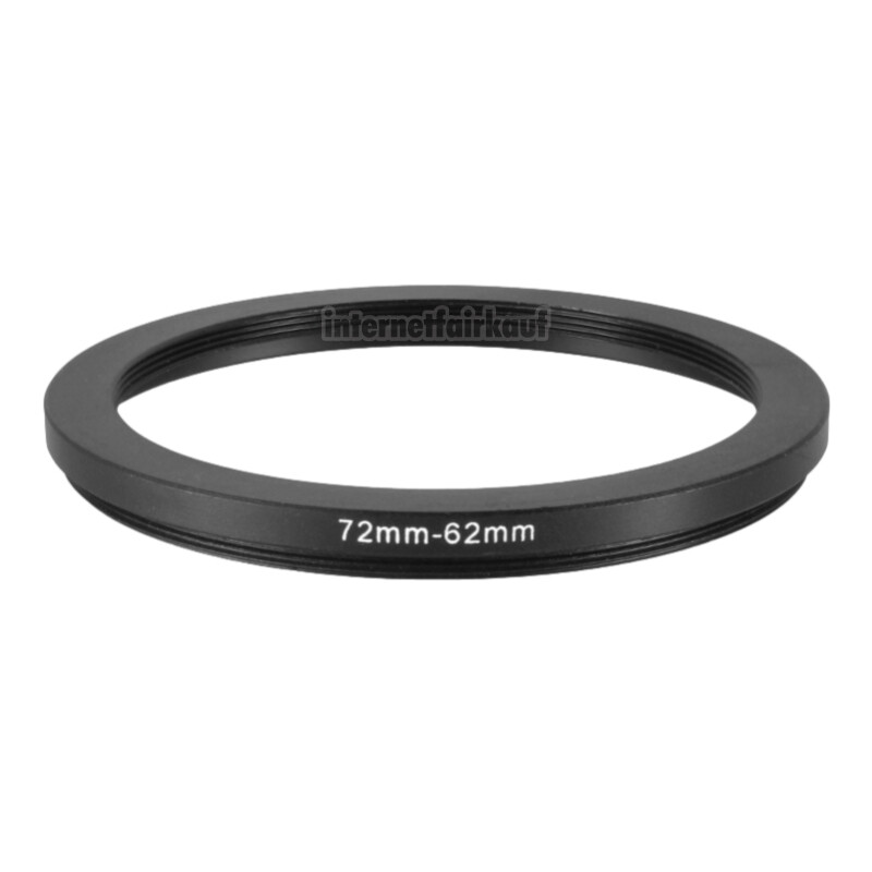 72-62mm Adapterring Filteradapter