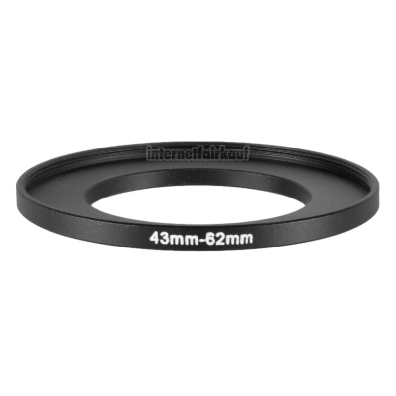 43-62mm Adapterring Filteradapter