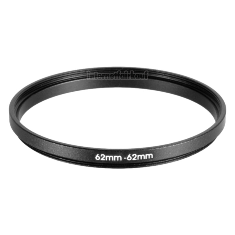 62-62mm Adapterring Distanzring
