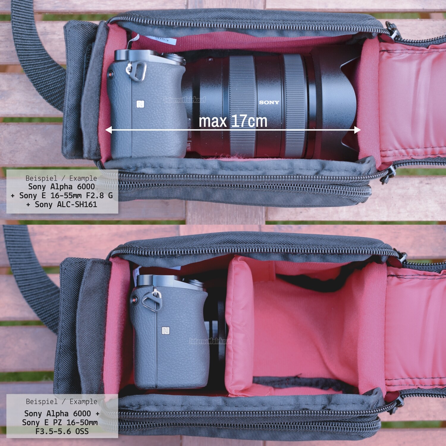 Schultertasche passend für Panasonic HC-V777