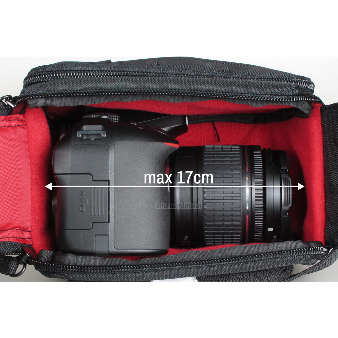 Camcorder Tasche passend für Canon Legria HF R77
