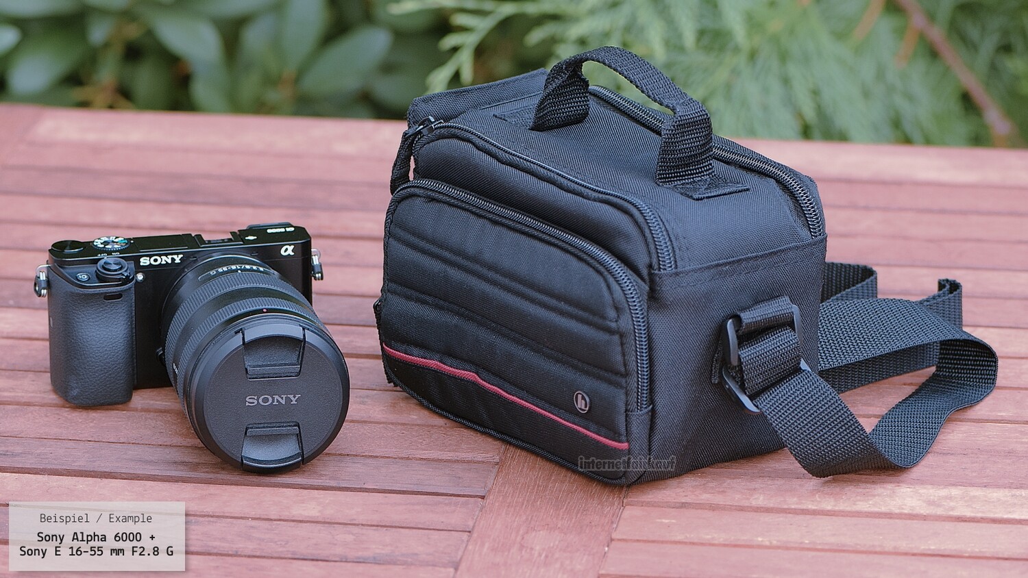 Camcorder Tasche passend für Canon Legria HF R77