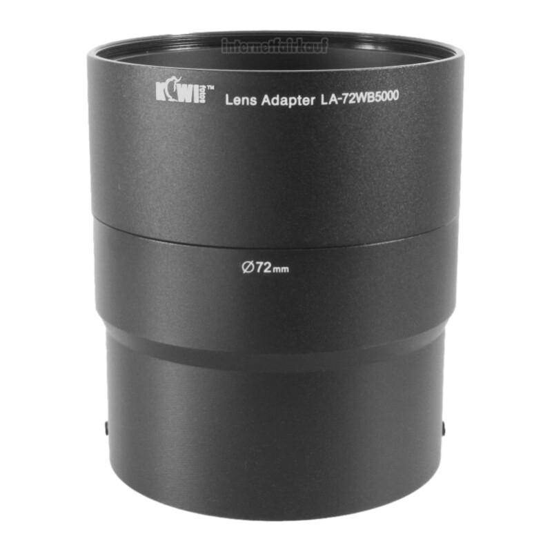 Kiwifotos LA-72WB5000 - Adapter Tubus für Samsung WB-5000, 72mm
