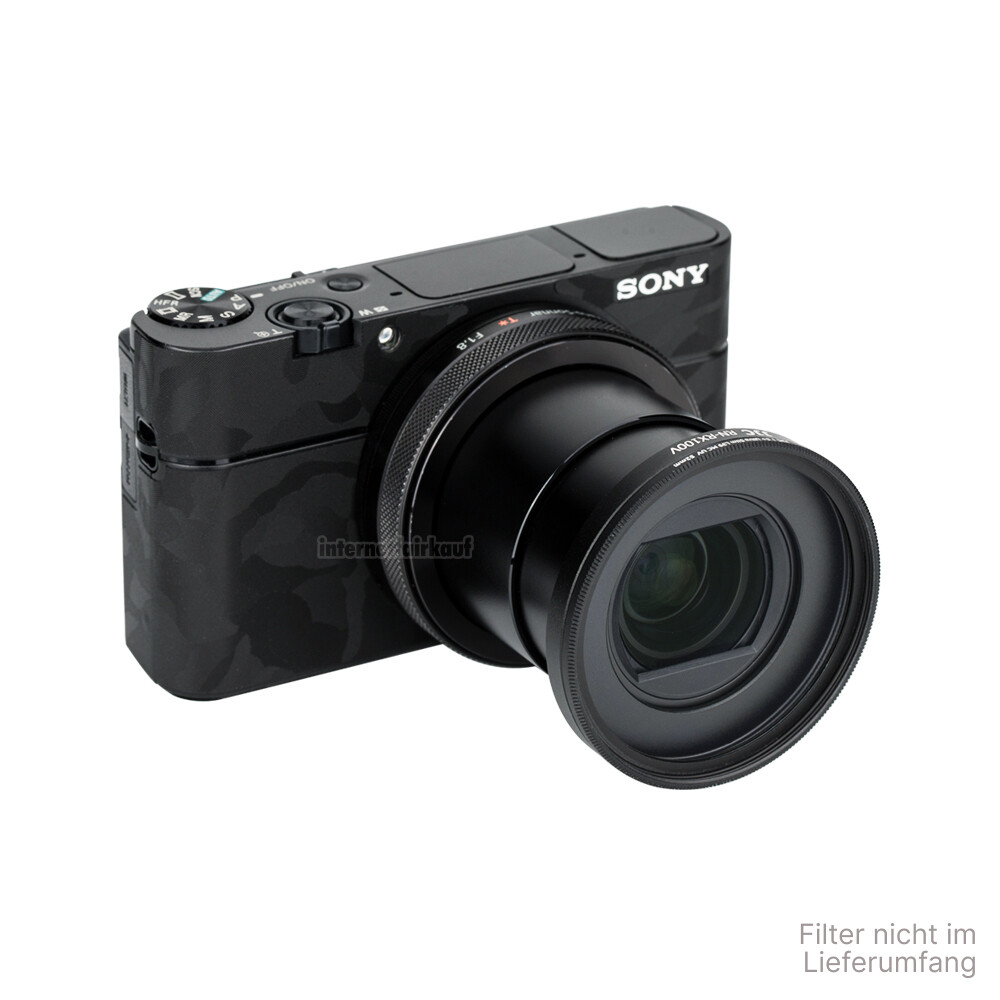 JJC RN-RX100V - Filter Adapter + Lens Cap Kit