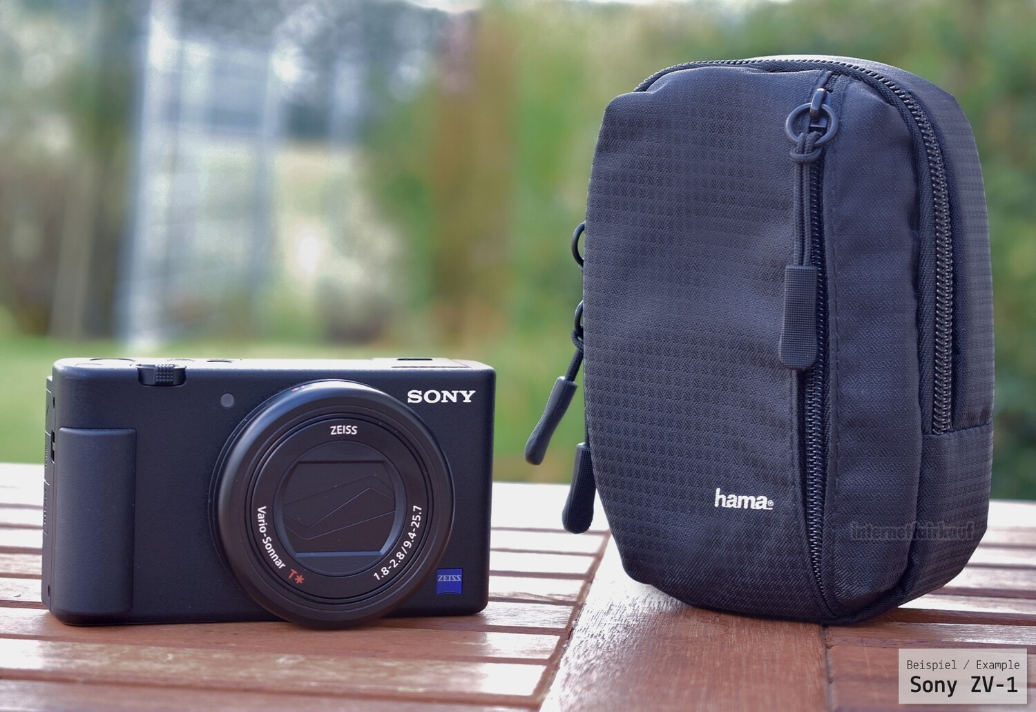 Gürteltasche passend für Panasonic Lumix DC-TZ202 - Fototasche