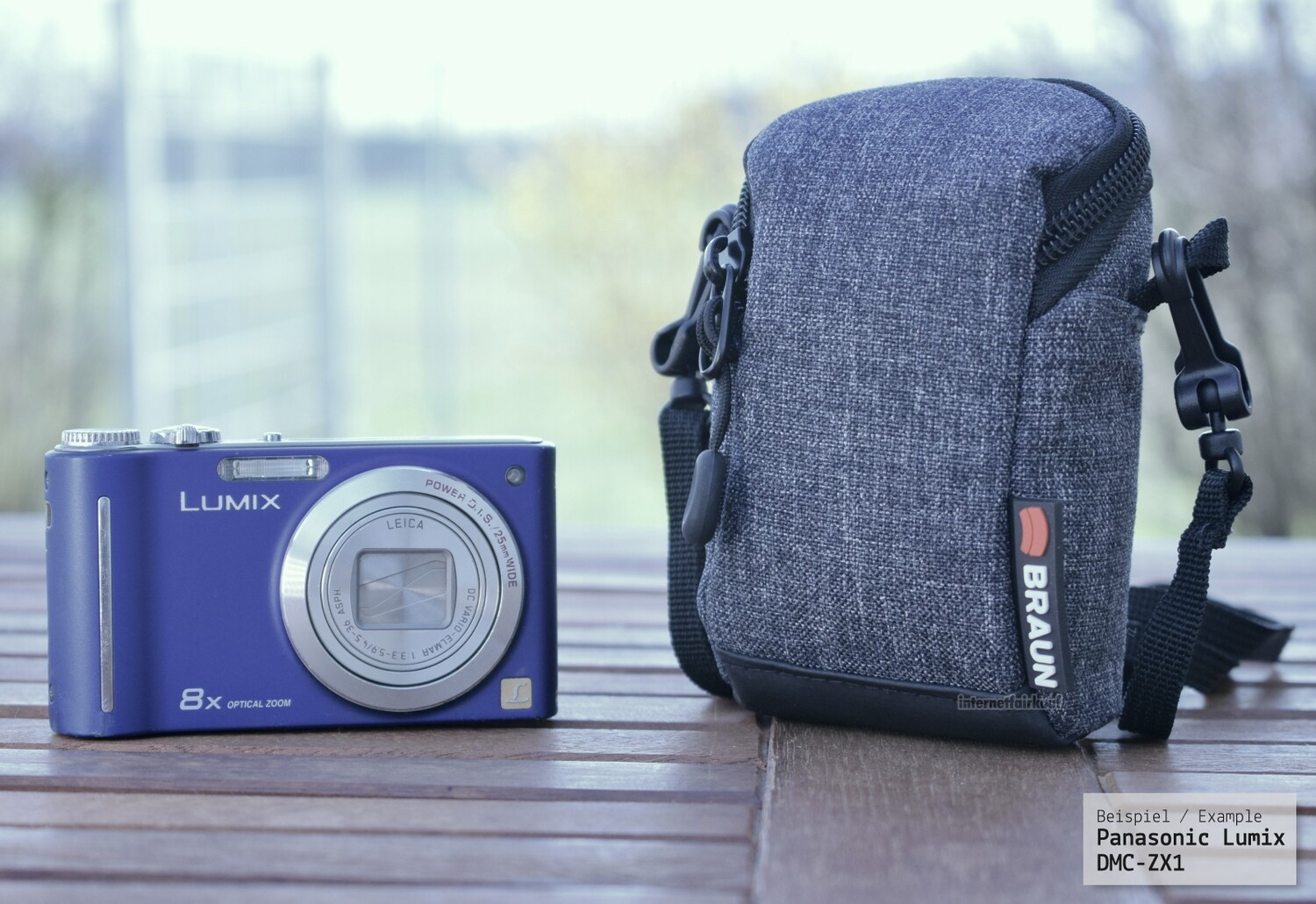 Etui Kameratasche passend für Panasonic Lumix DMC-FT30