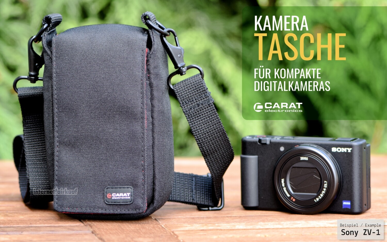 Kameratasche passend für Panasonic Lumix DC-TZ93 - Fototasche