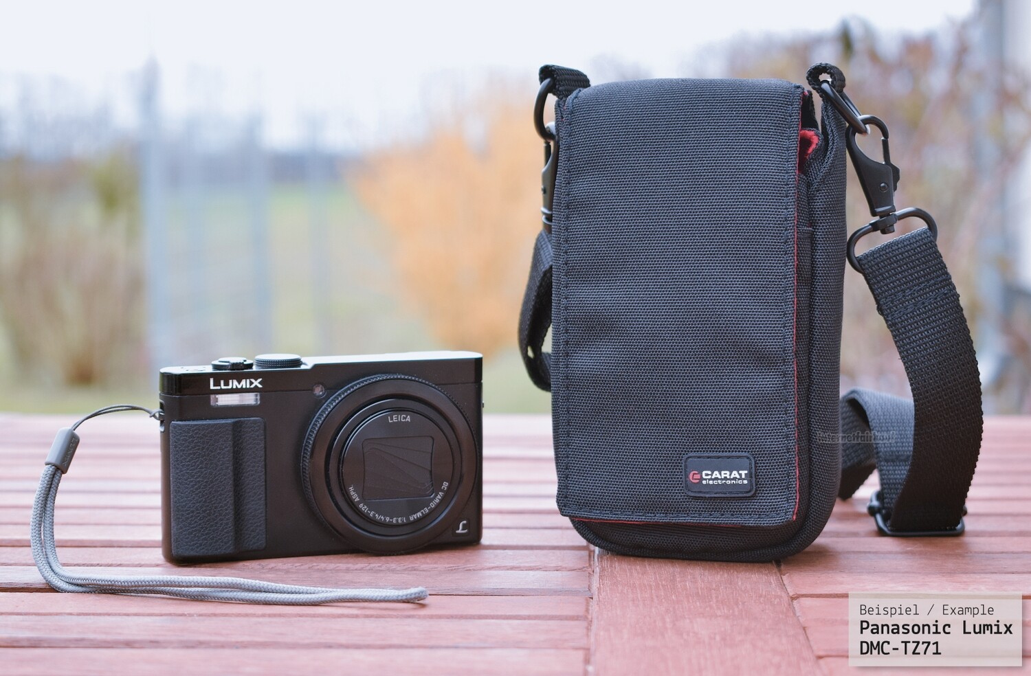 Kameratasche passend für Panasonic Lumix DC-TZ92 - Fototasche