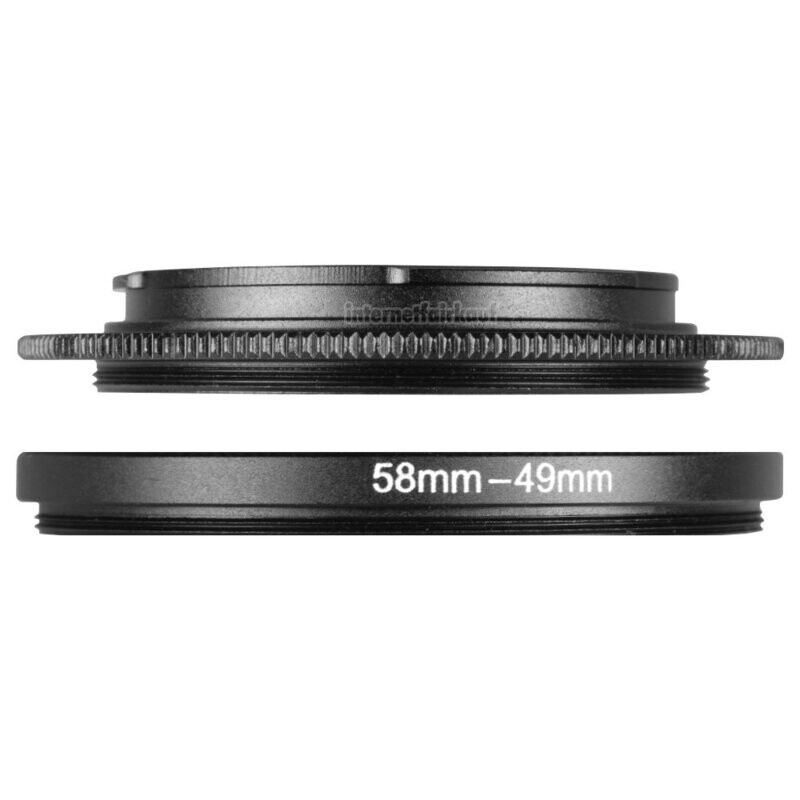 Umkehrring Retro-Adapter für 58mm passend für Sony E-Mount NEX und ILCE Kameras