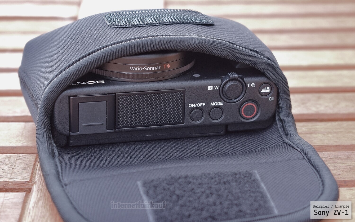 Neoprene Etui passend für Canon Powershot SX700 HS - Kameratasche