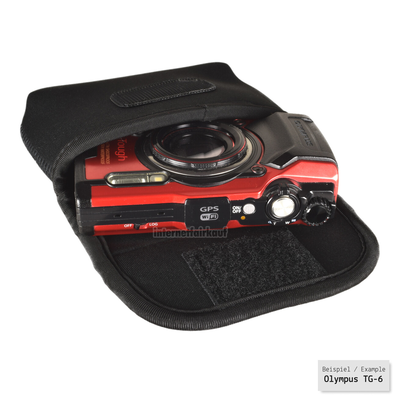 Neoprene Etui passend für Canon Powershot SX700 HS - Kameratasche