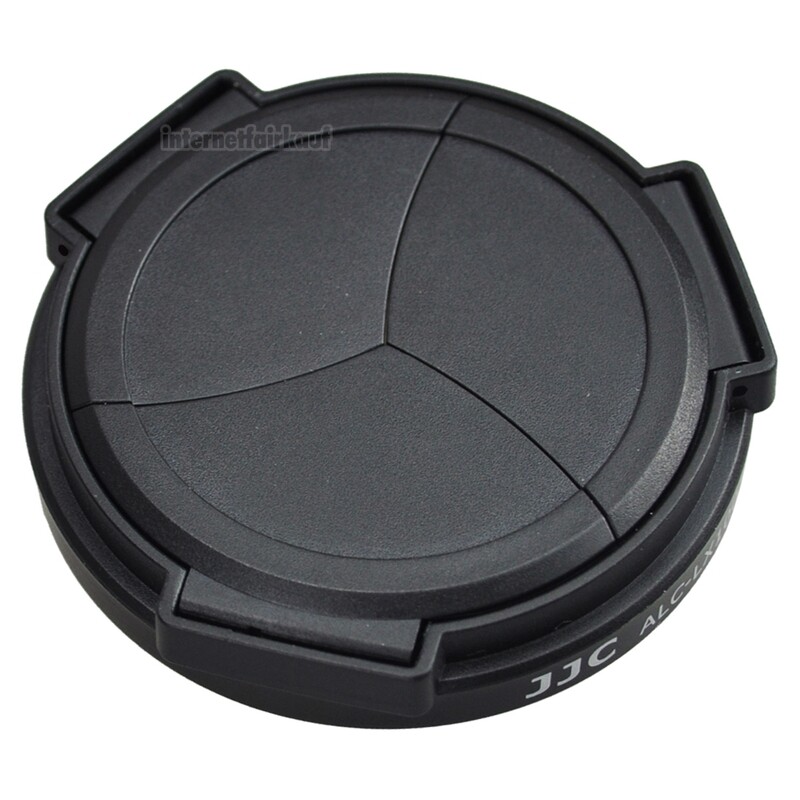 JJC ALC-LX100 BLACK Automatikdeckel für Leica D-Lux 8, Panasonic LX100 I + II