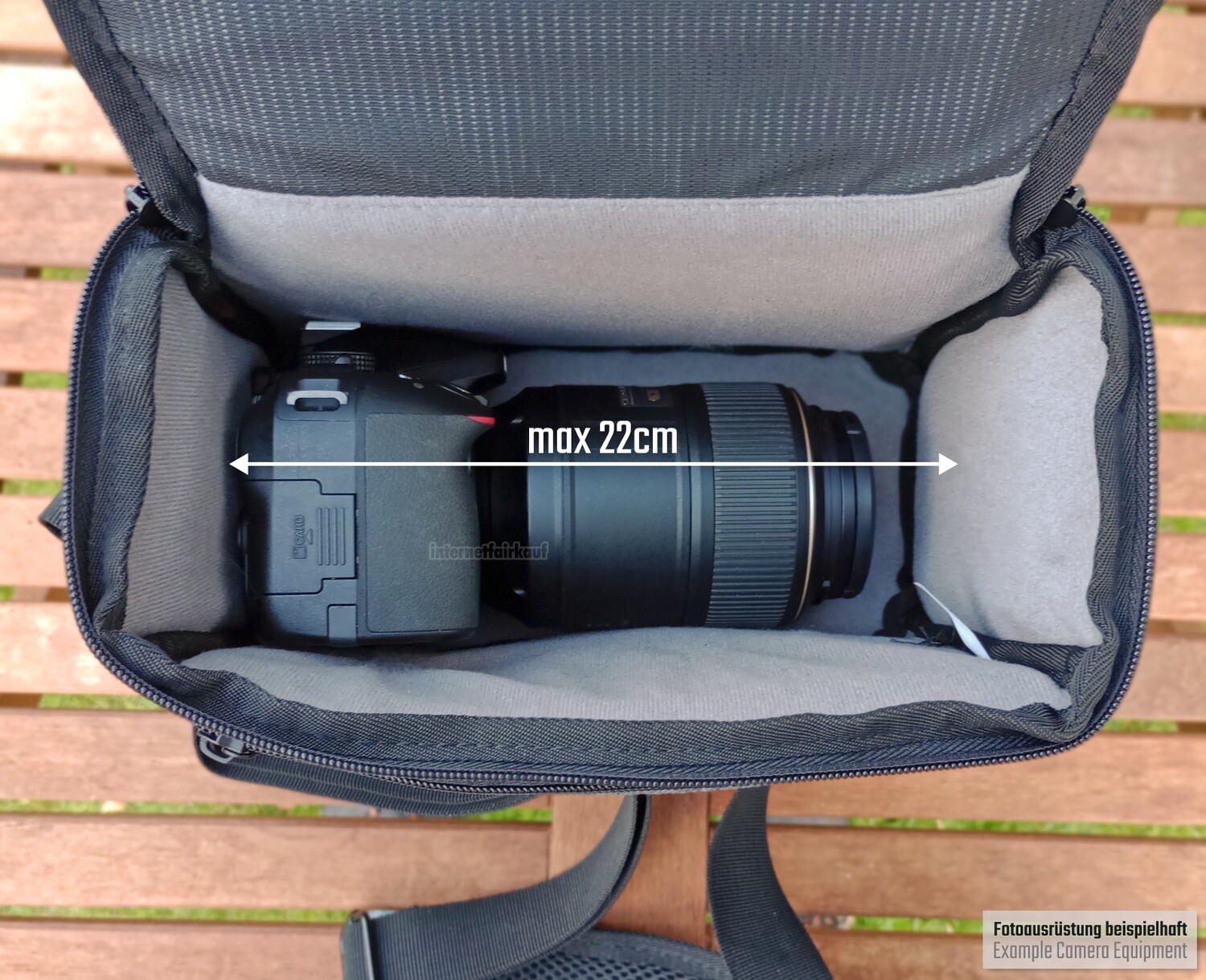 Kameratasche passend für Panasonic Lumix FZ1000 I + II - Fototasche