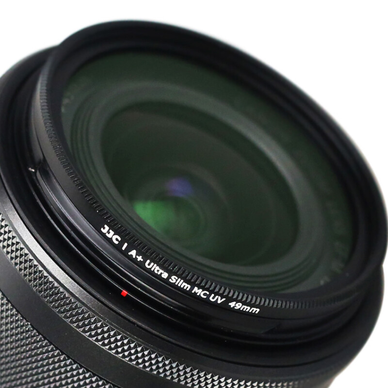 JJC F-MCUV49 - UV Filter 49mm schwarz ultra slim