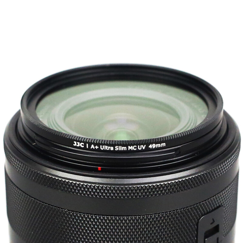 JJC F-MCUV49 - UV Filter 49mm schwarz ultra slim