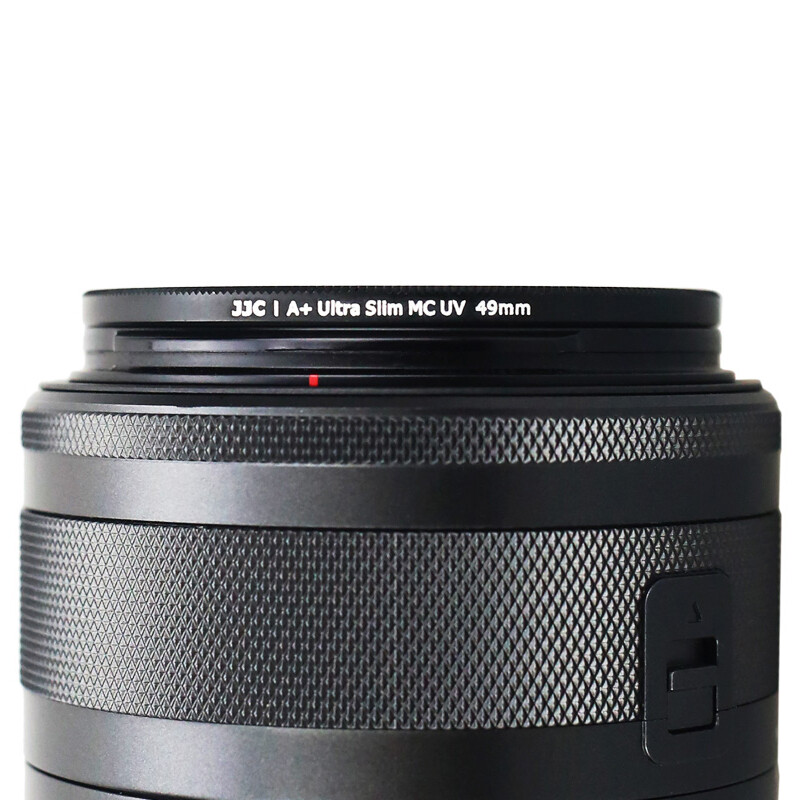 JJC F-MCUV49 - UV Filter 49mm schwarz ultra slim
