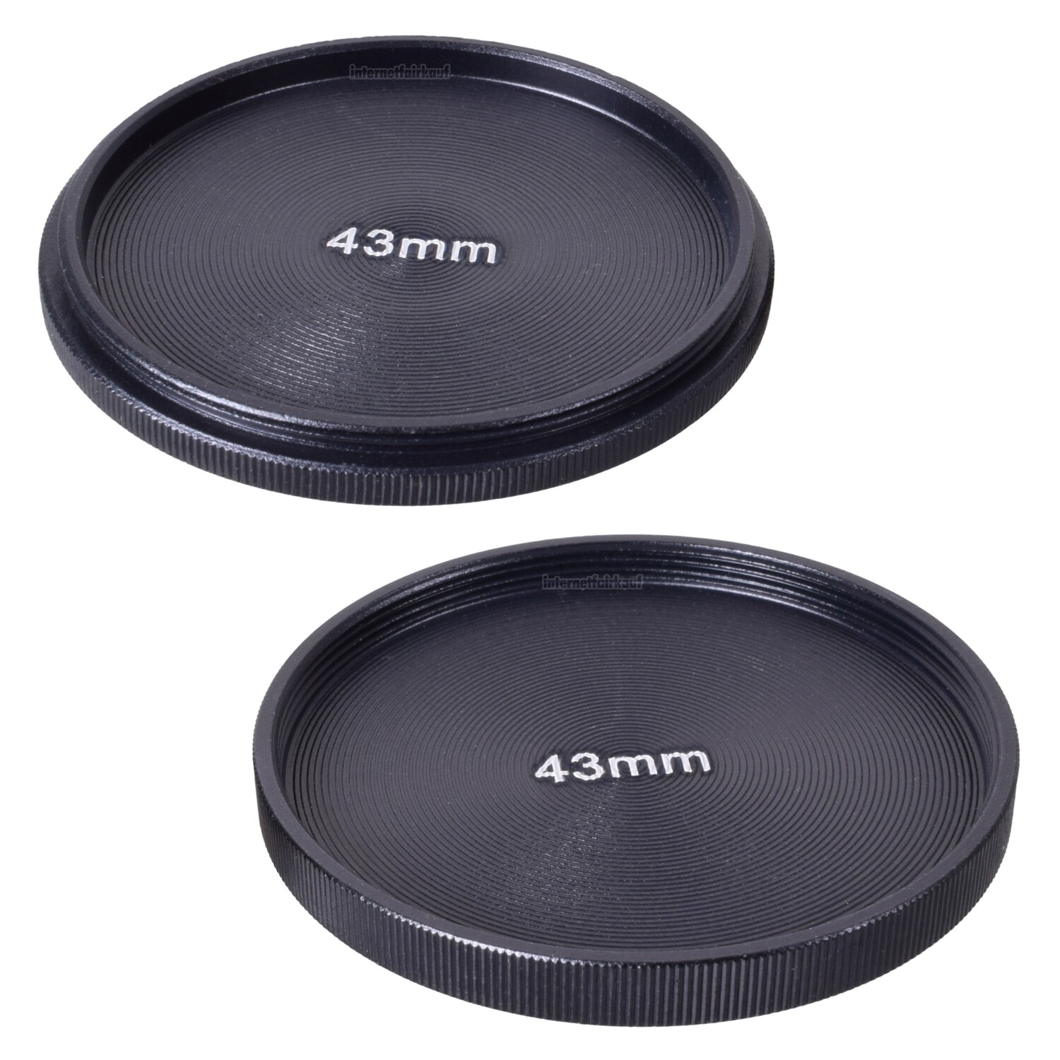 43mm Stack Caps Filterkappen Filter Container