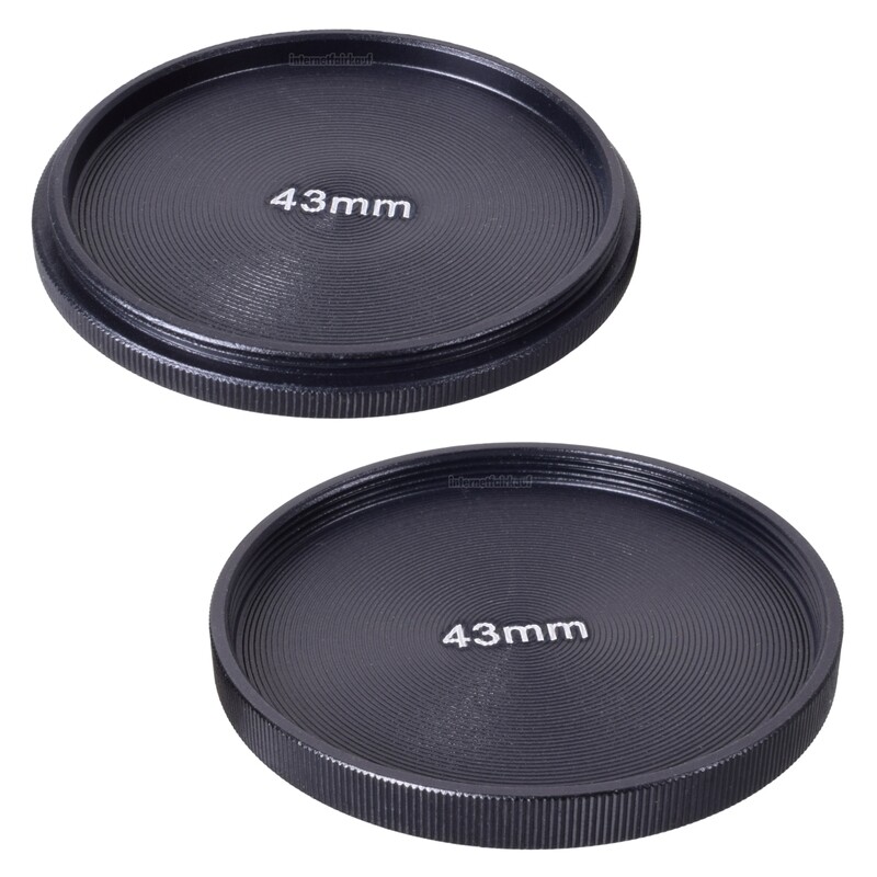 43mm Stack Caps Filterkappen Filter Container