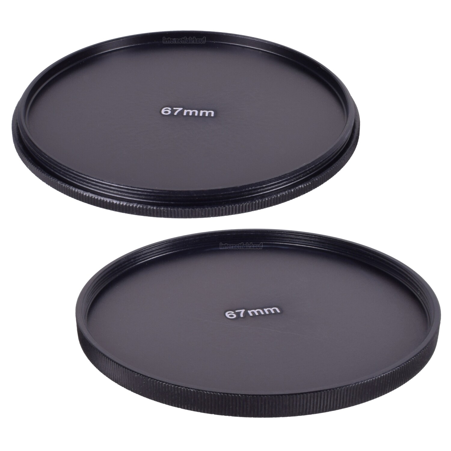 67mm Stack Caps Filterkappen Filter Container
