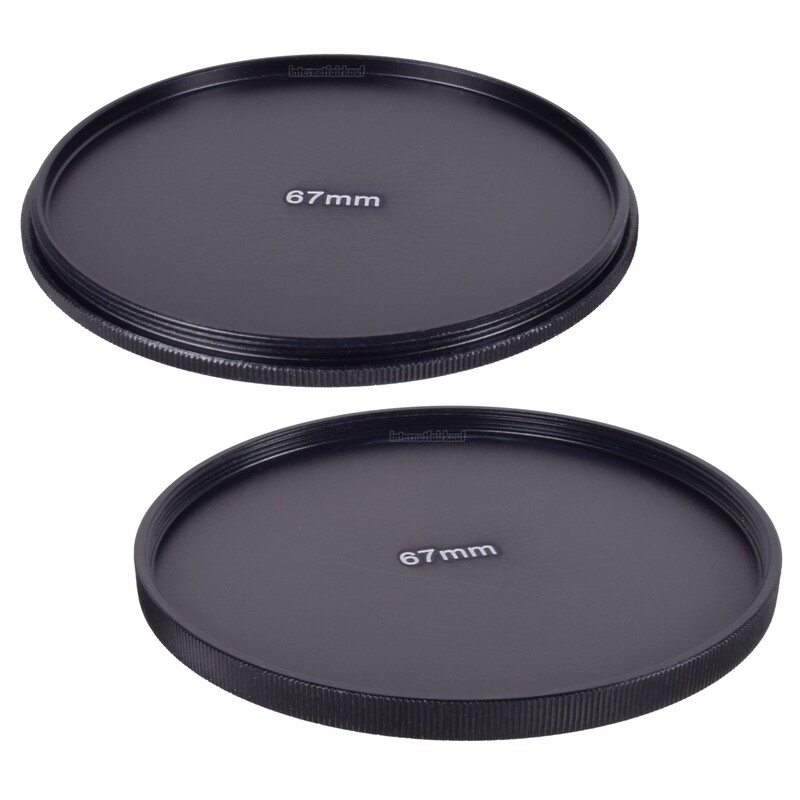 67mm Stack Caps Filterkappen Filter Container