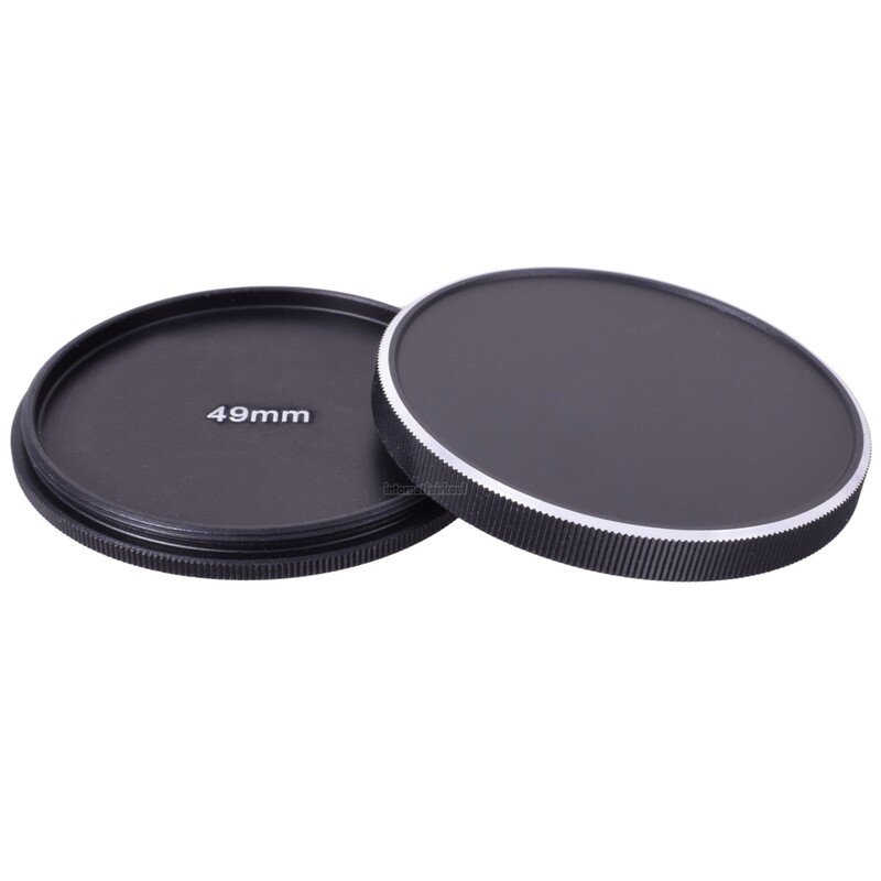 49mm Stack Caps Filterkappen Filter Container