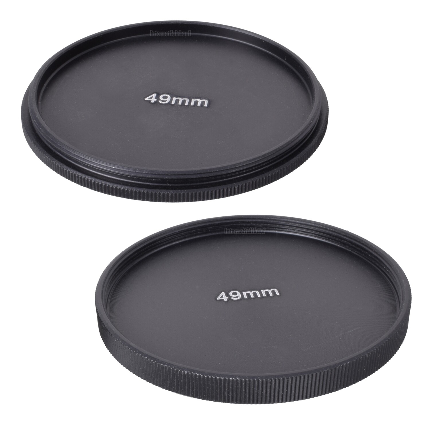 49mm Stack Caps Filterkappen Filter Container