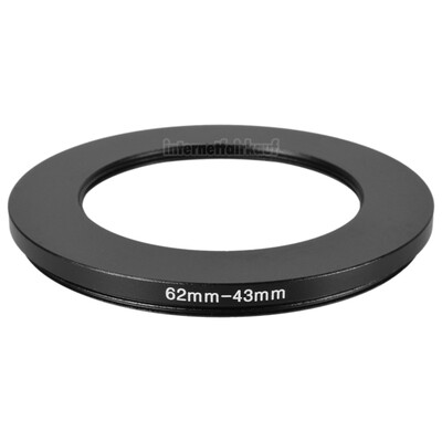 62-43mm Adapterring Filteradapter