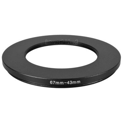 67-43mm Adapterring Filteradapter