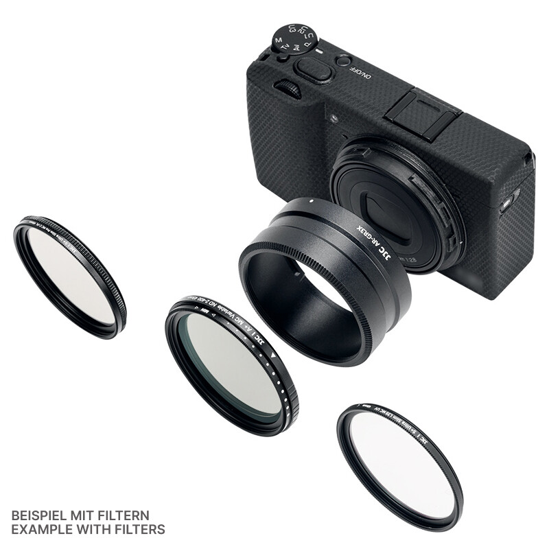 JJC AR-GR3X - AdapterTubus für Ricoh GR IIIX