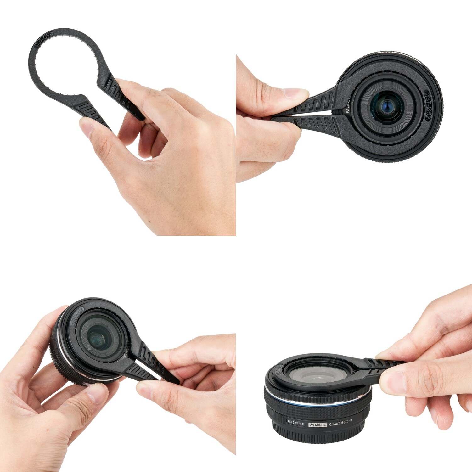 JJC FW-3795 - Set Filterklemmen 37-52mm + 55-72mm + 77-95mm