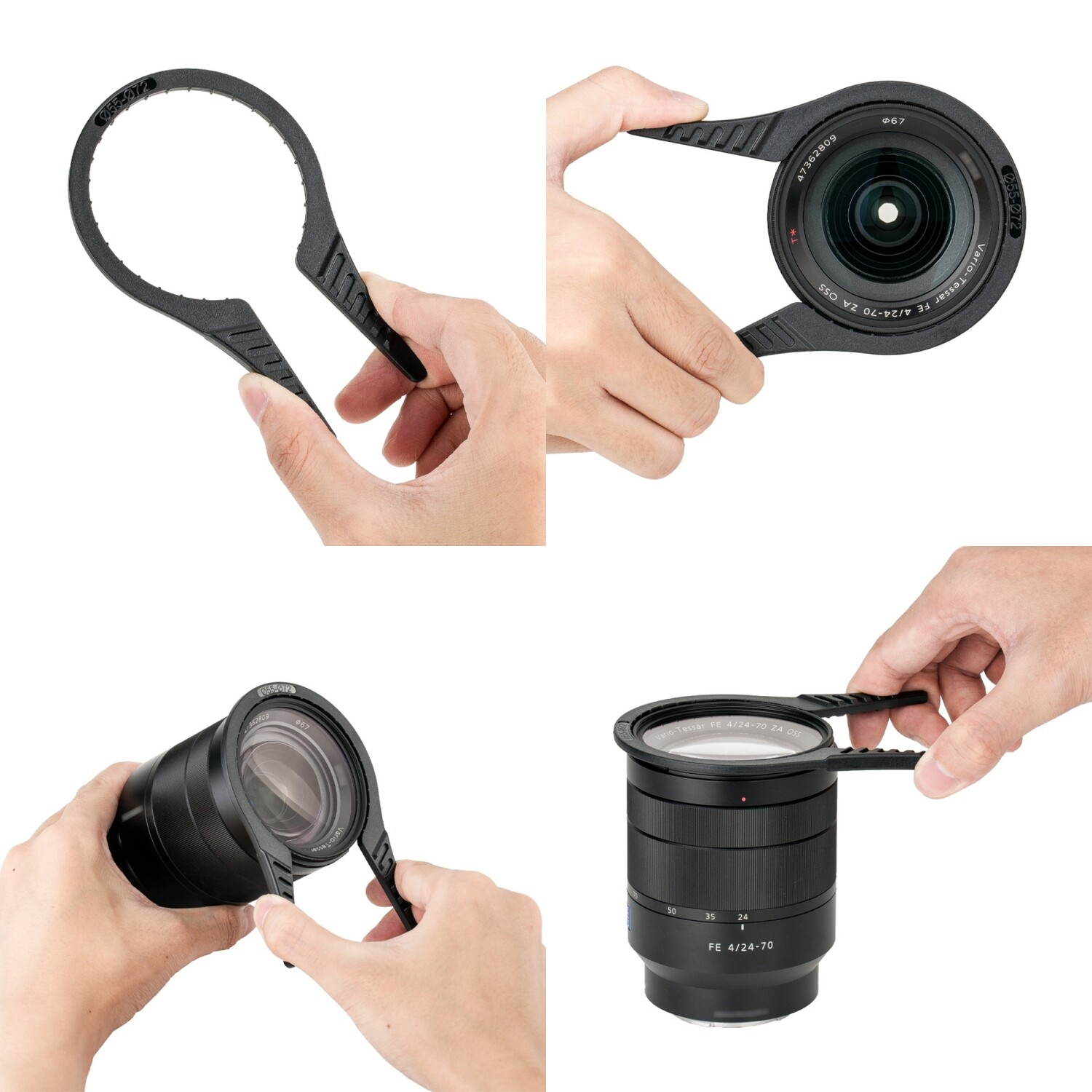 JJC FW-3795 - Set Filterklemmen 37-52mm + 55-72mm + 77-95mm