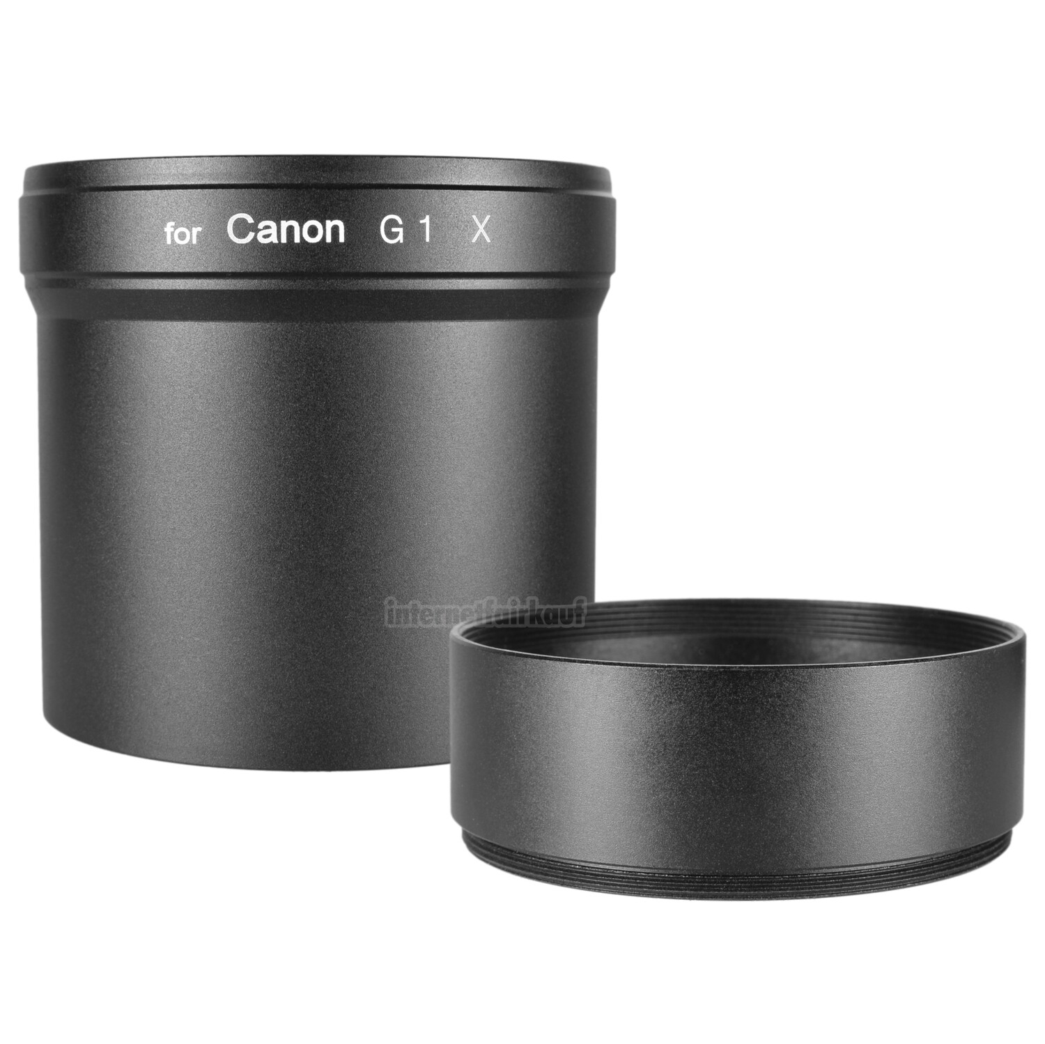 Adapter Tubus für Canon Powershot G1X - 58mm 2-teilig