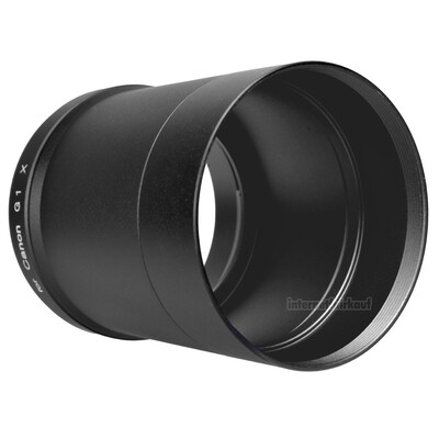 Adapter Tubus für Canon Powershot G1X - 58mm 2-teilig