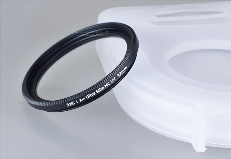 JJC F-MCUV37 - UV Filter 37mm schwarz ultra slim
