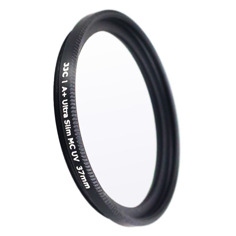 JJC F-MCUV37 - UV Filter 37mm schwarz ultra slim
