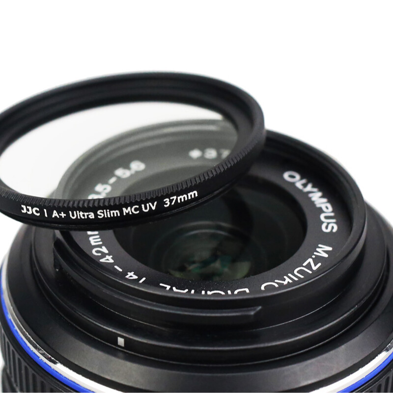 JJC F-MCUV37 - UV Filter 37mm schwarz ultra slim