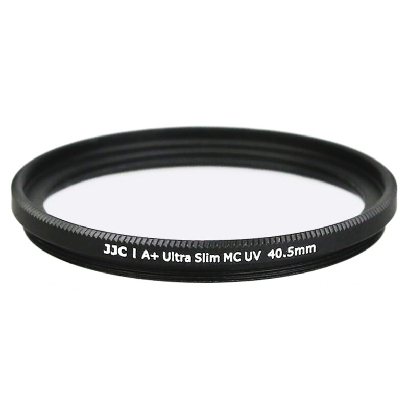 JJC F-MCUV405 - UV Filter 40.5mm schwarz ultra slim