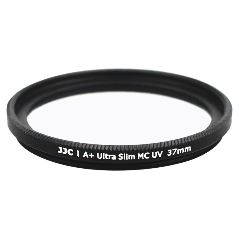 JJC F-MCUV37 - UV Filter 37mm schwarz ultra slim